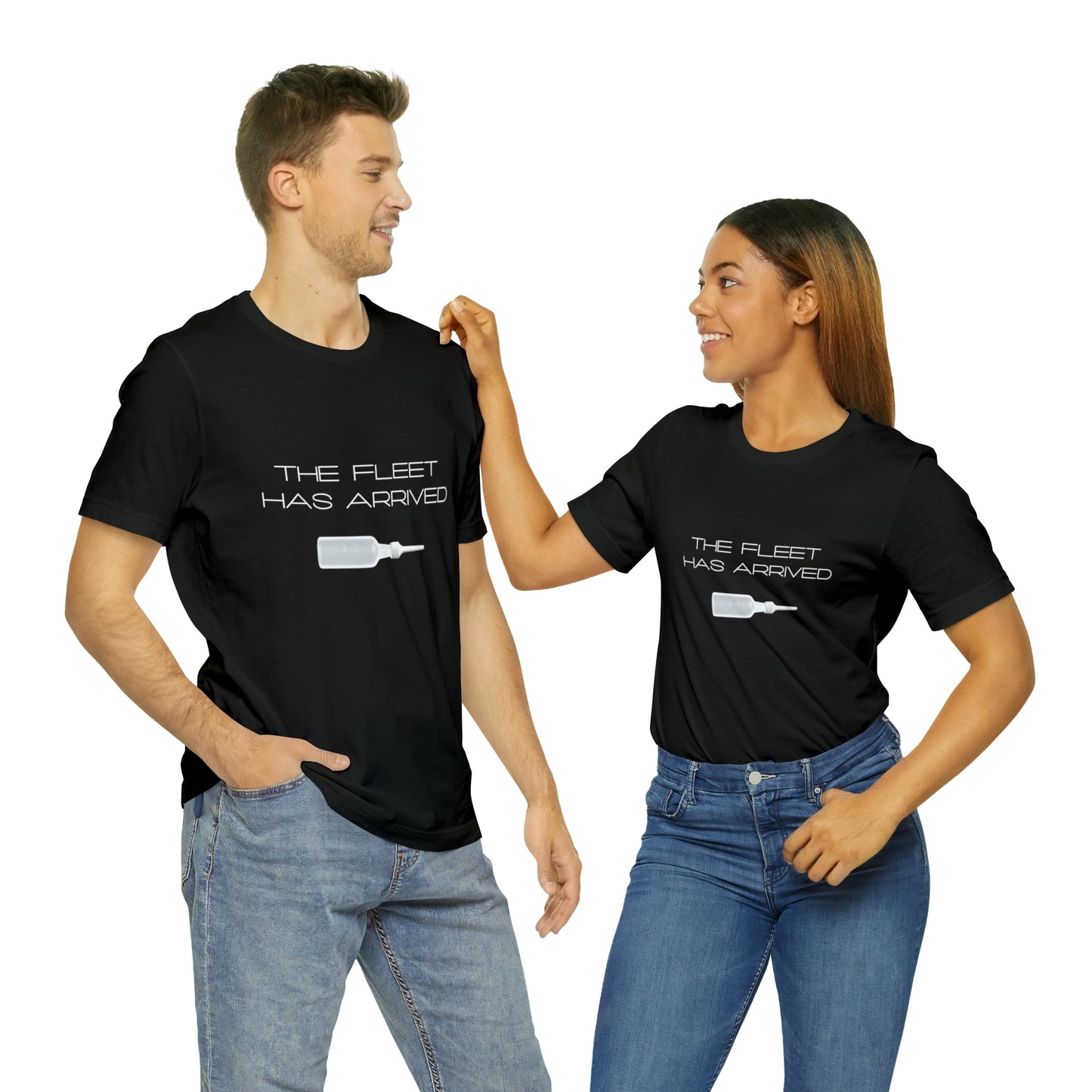 The Fleet has Arrived Funny Gastroenterology, GI, Pharmacy, Nursing Unisex Jersey Short Sleeve Tee!
