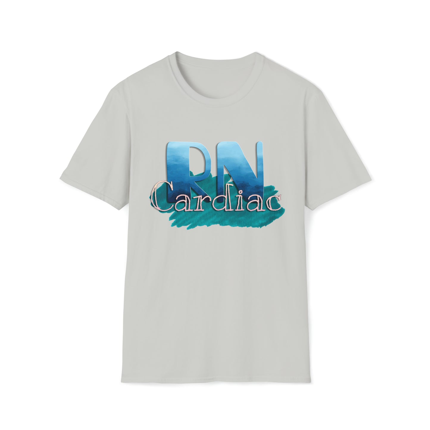 Cardiac RN, Cardiac Nurse, Nurse Gift, Nurse Preceptor Gift, Unisex Softstyle T-Shirt