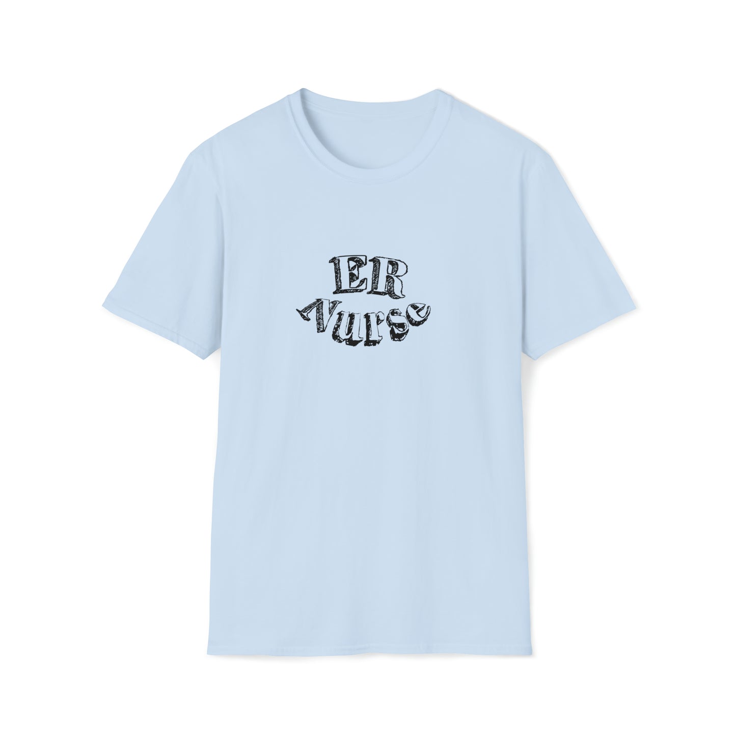 ER Nurse Unisex Softstyle T-Shirt