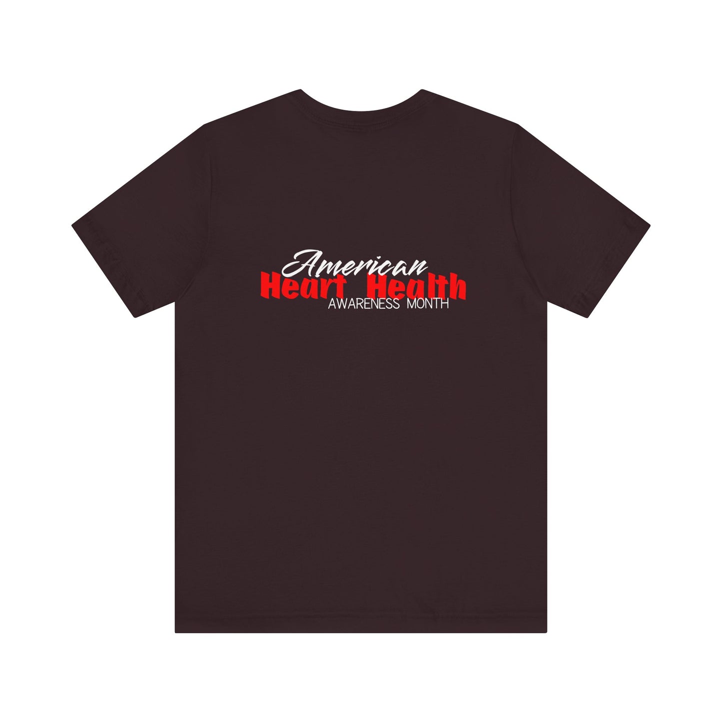 Go Red, American Heart Health Awareness Month, Pick up the Pace, Nurse Unisex Jersey Short Sleeve Tee