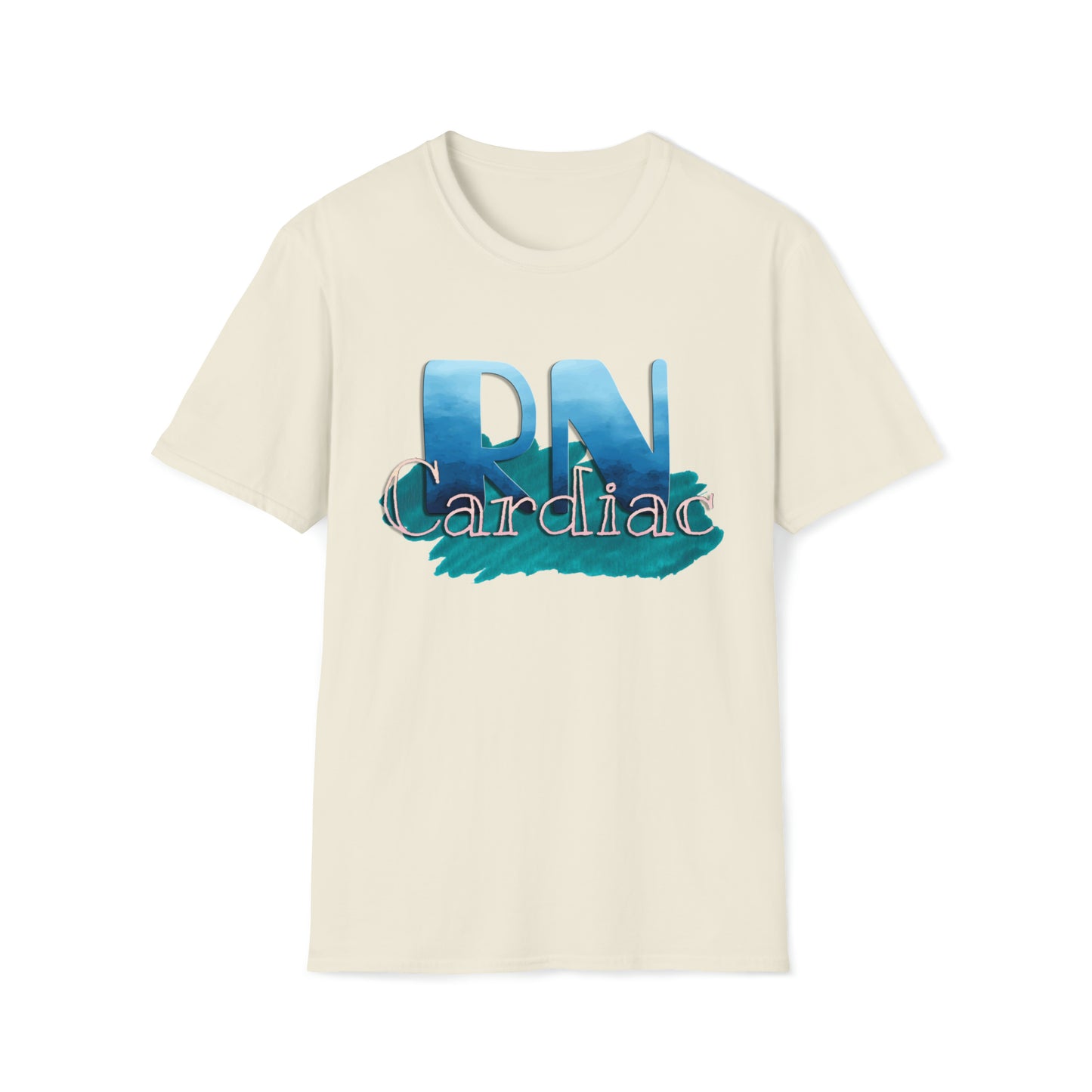Cardiac RN, Cardiac Nurse, Nurse Gift, Nurse Preceptor Gift, Unisex Softstyle T-Shirt