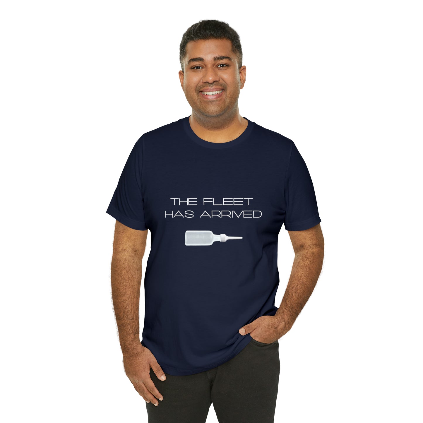 The Fleet has Arrived Funny Gastroenterology, GI, Pharmacy, Nursing Unisex Jersey Short Sleeve Tee!