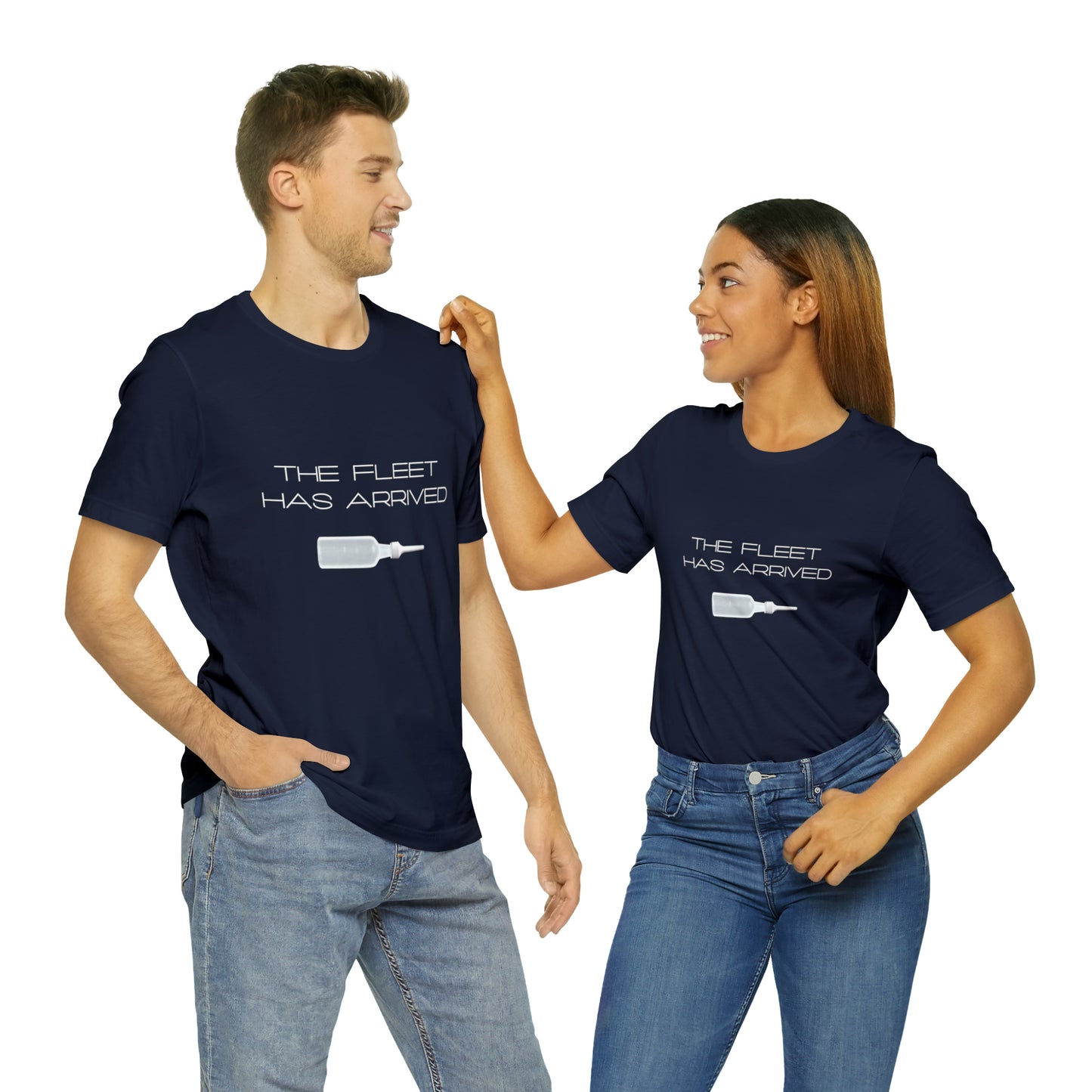 The Fleet has Arrived Funny Gastroenterology, GI, Pharmacy, Nursing Unisex Jersey Short Sleeve Tee!