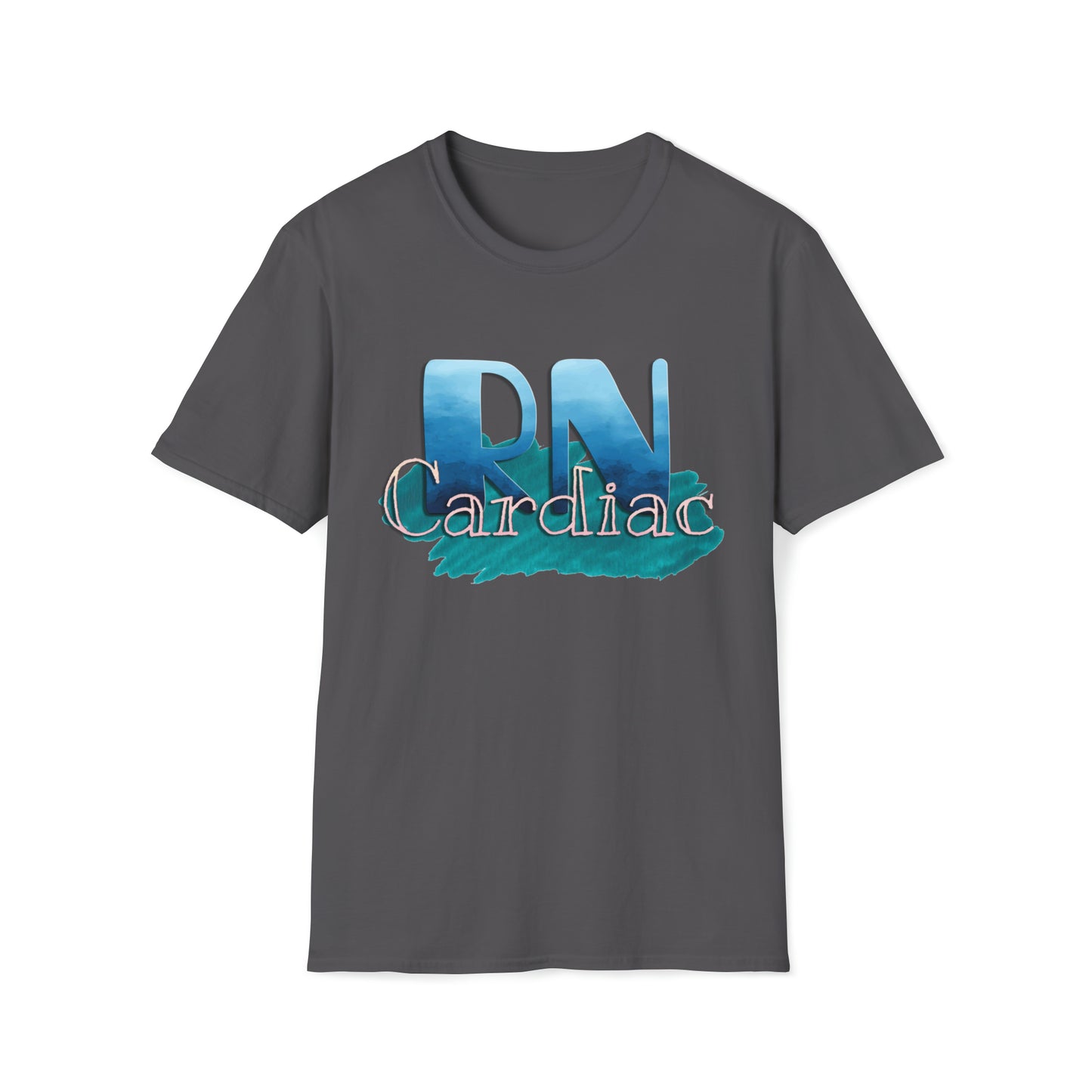 Cardiac RN, Cardiac Nurse, Nurse Gift, Nurse Preceptor Gift, Unisex Softstyle T-Shirt