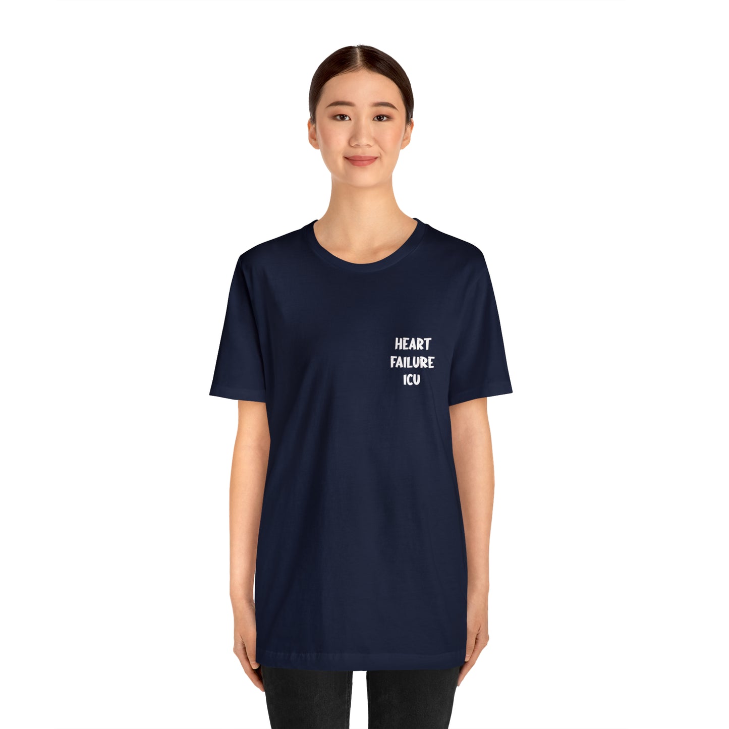 Heart Failure ICU-Here to pump you up Unisex Jersey Short Sleeve Tee