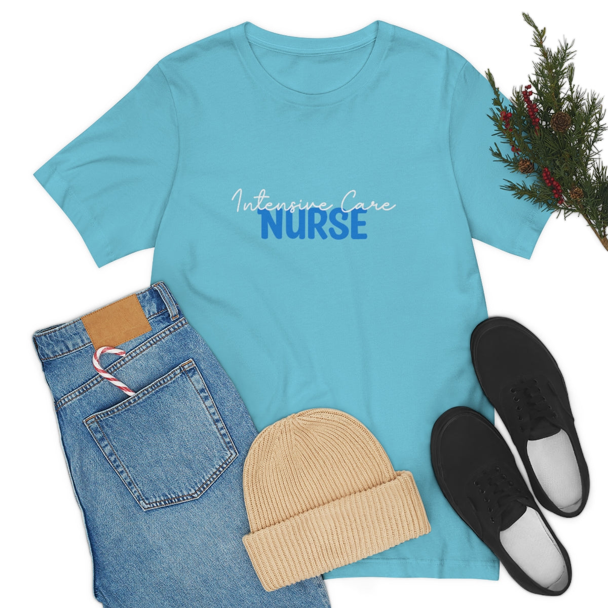 Intensive Care Nurse Unisex Jersey Short Sleeve Tee