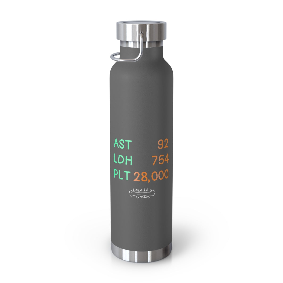 A Little HELLP Here! Copper Vacuum Insulated Bottle, 22oz