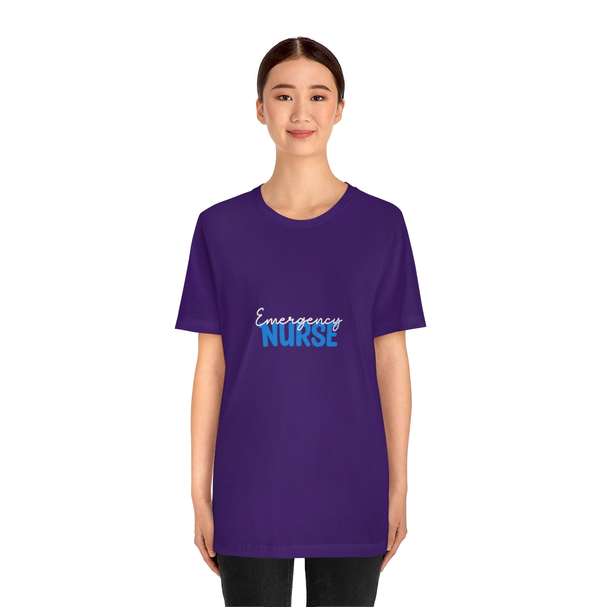 Emergency Nurse Unisex Jersey Short Sleeve Tee
