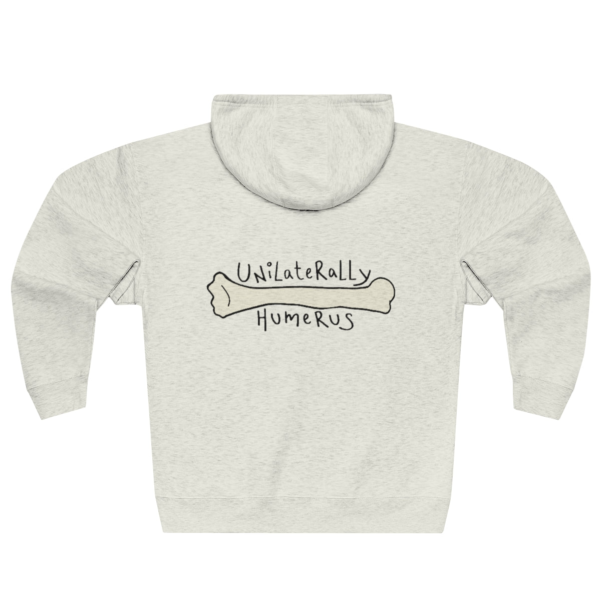 Unilaterally Humerus Unisex Premium Full Zip Hoodie