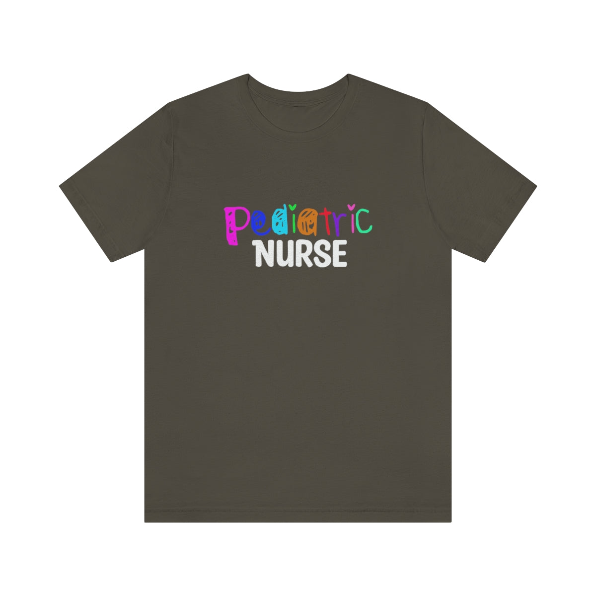 Pediatric Nurse Unisex Jersey Short Sleeve Tee