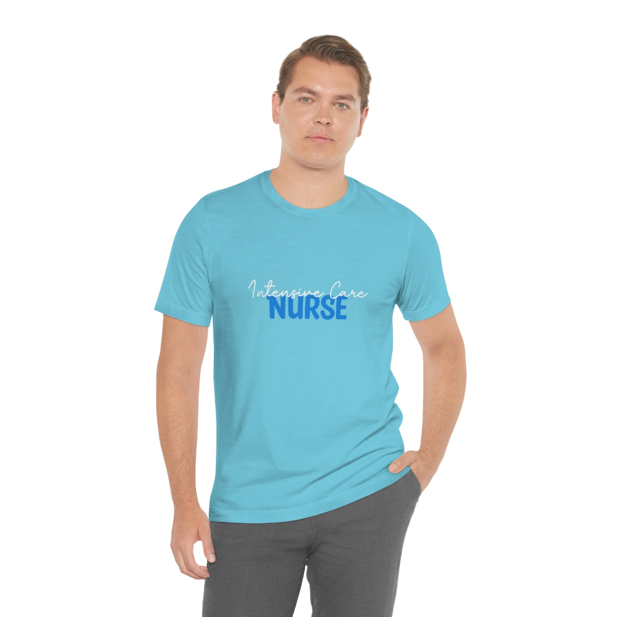 Intensive Care Nurse Unisex Jersey Short Sleeve Tee
