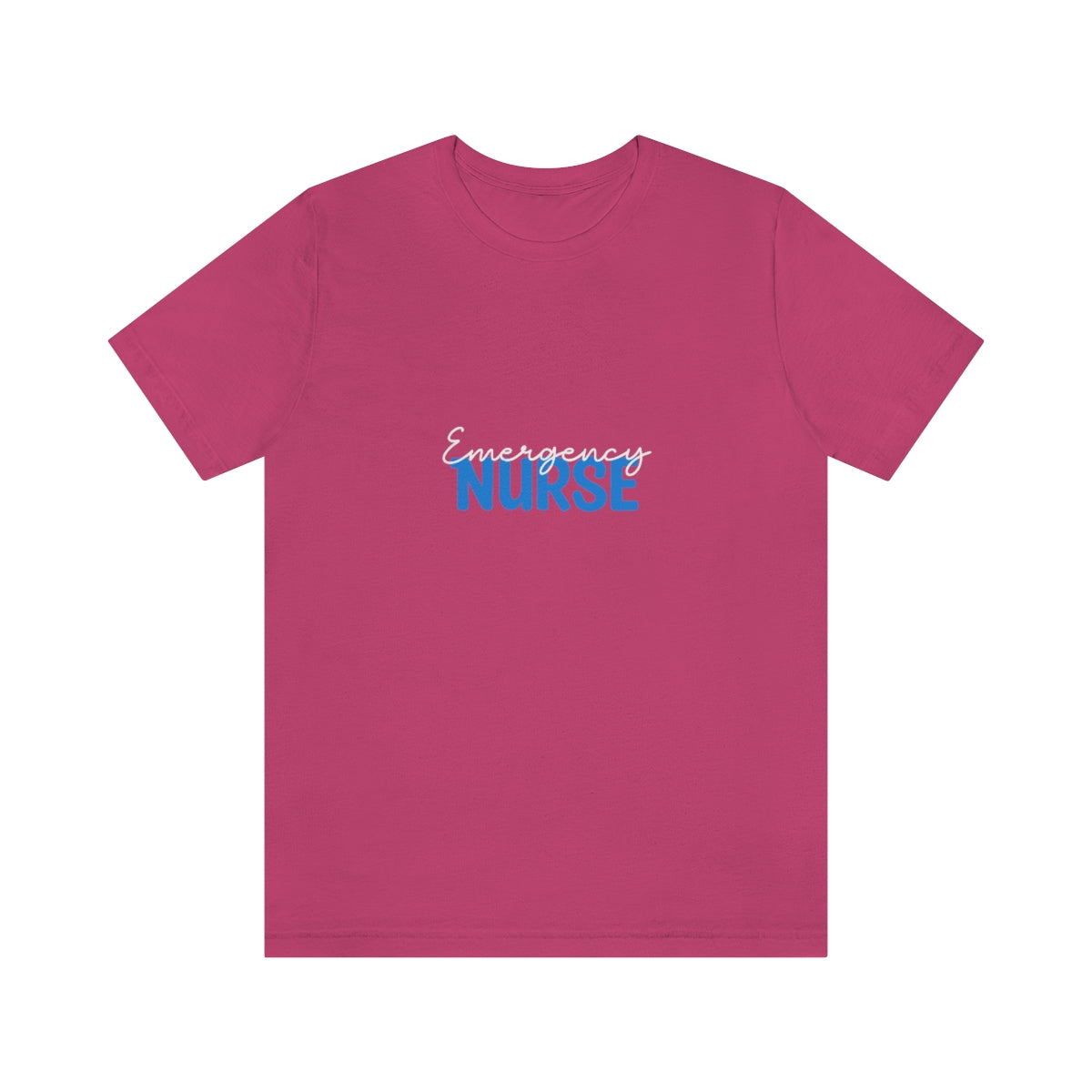 Emergency Nurse Unisex Jersey Short Sleeve Tee