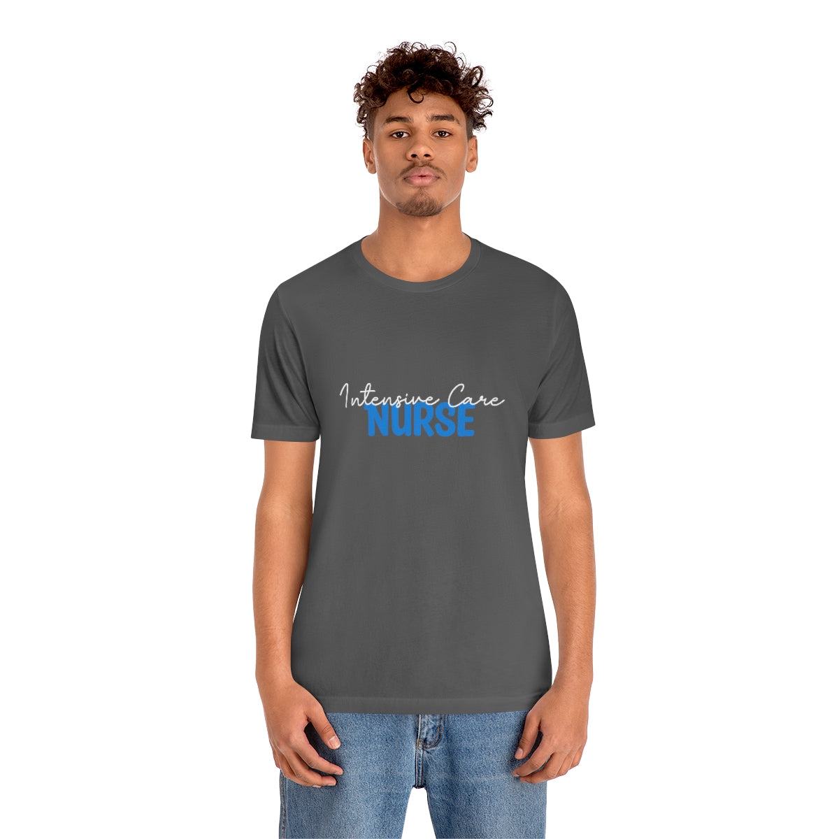 Intensive Care Nurse Unisex Jersey Short Sleeve Tee