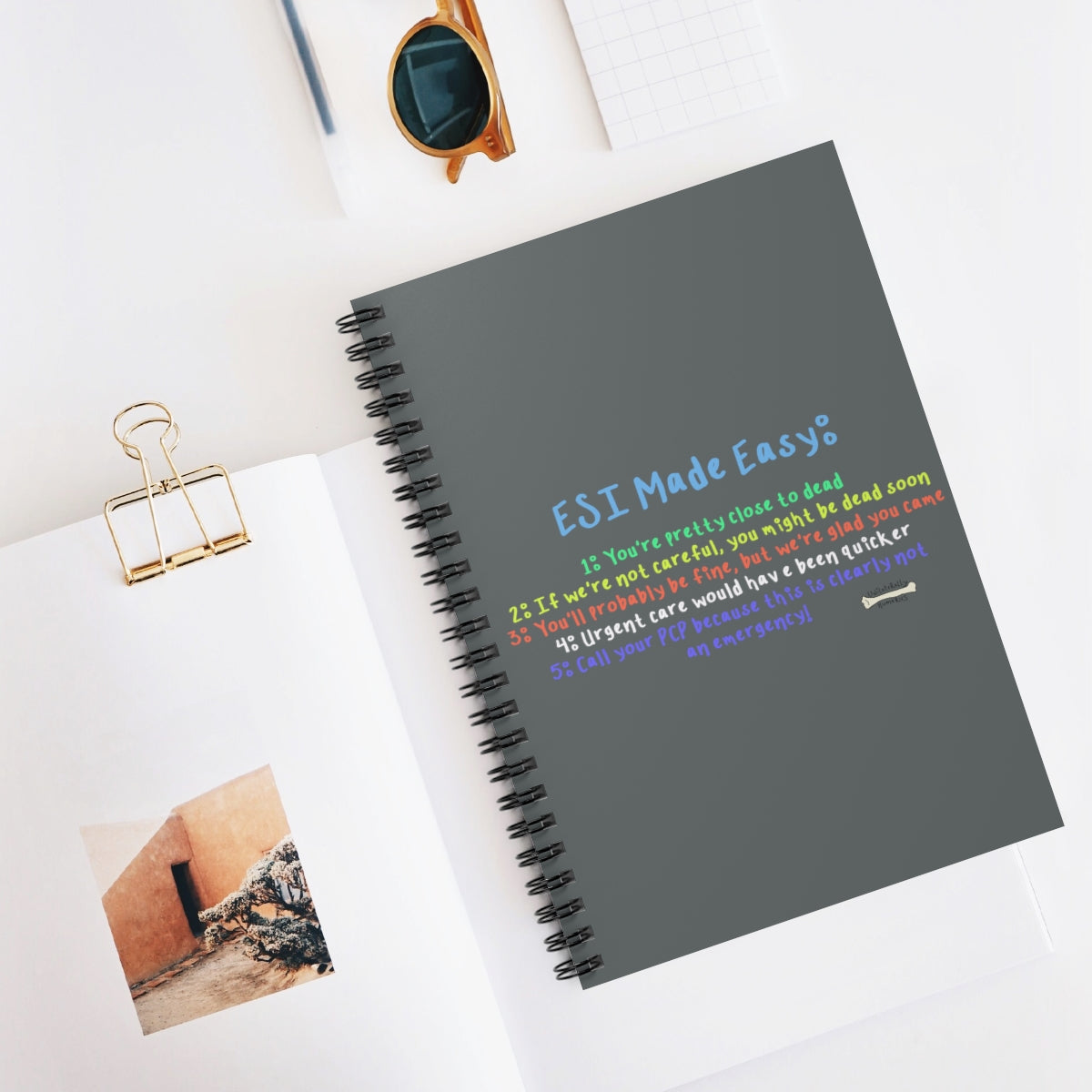 ESI Made Easy Spiral Notebook