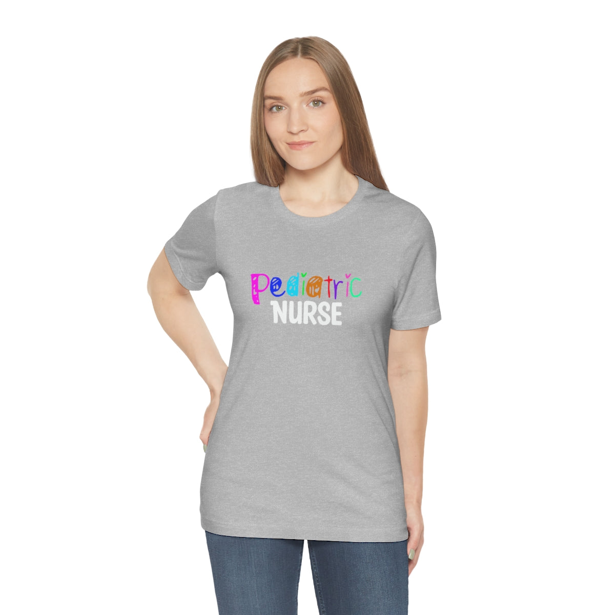 Pediatric Nurse Unisex Jersey Short Sleeve Tee