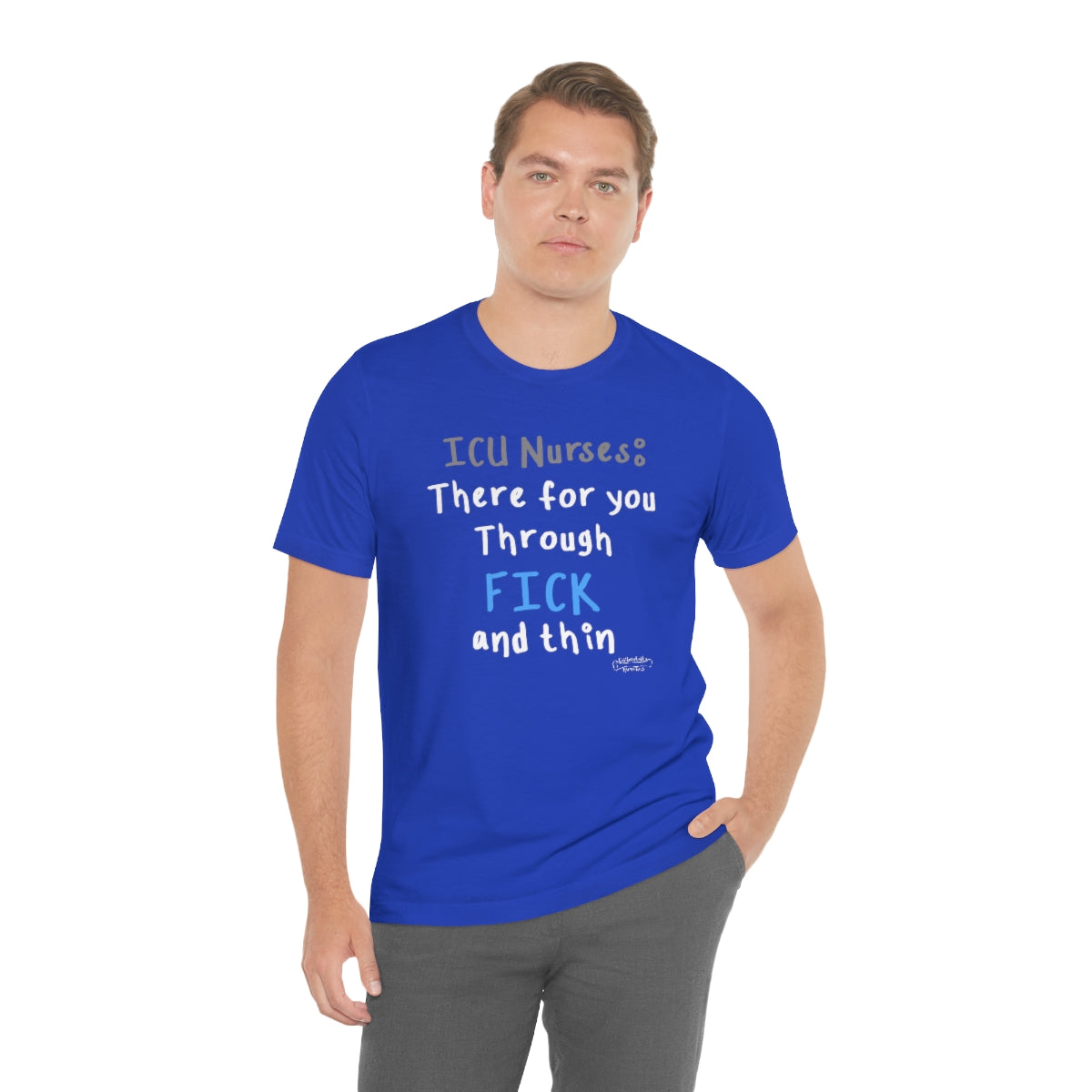 Fick and Thin Unisex Jersey Short Sleeve Tee