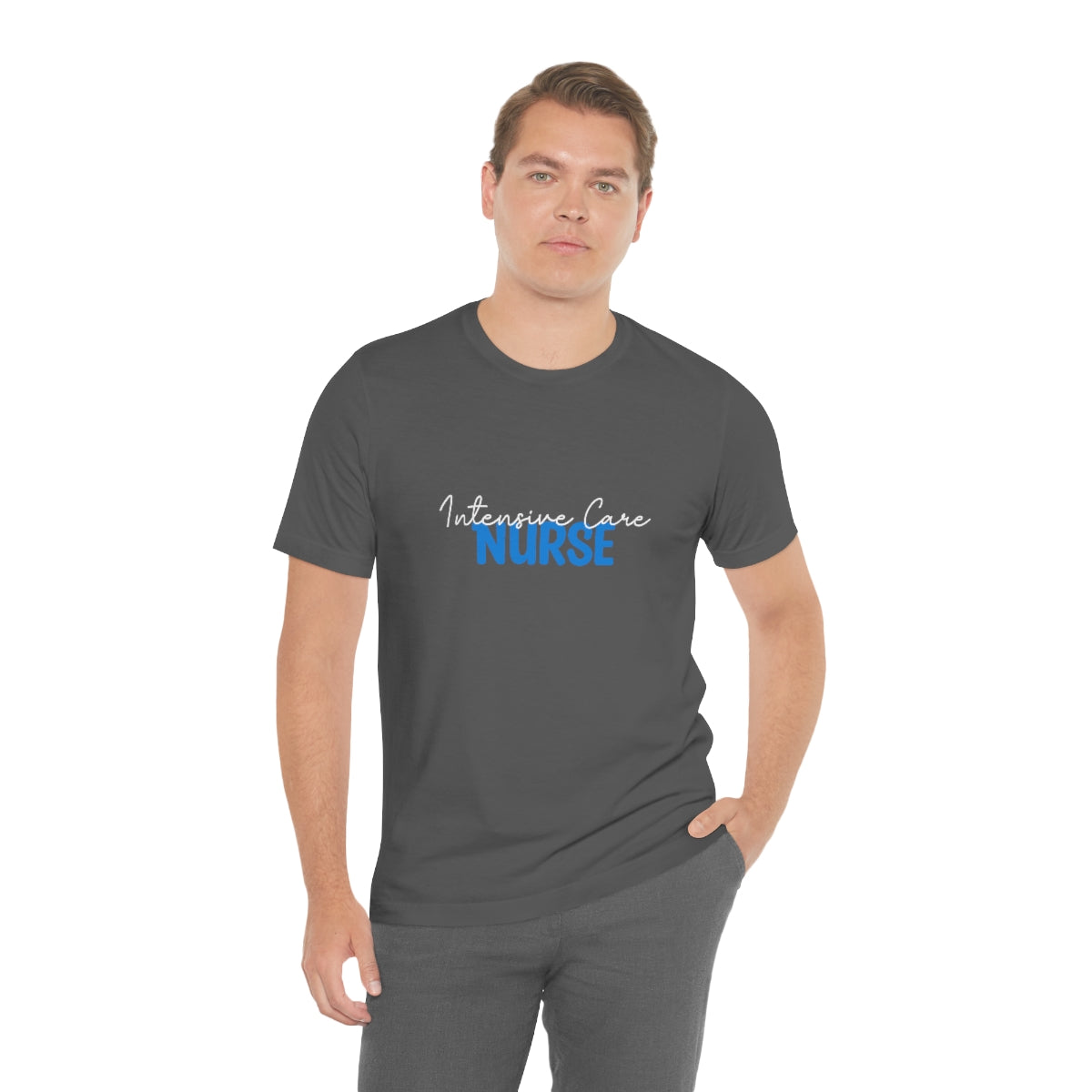 Intensive Care Nurse Unisex Jersey Short Sleeve Tee