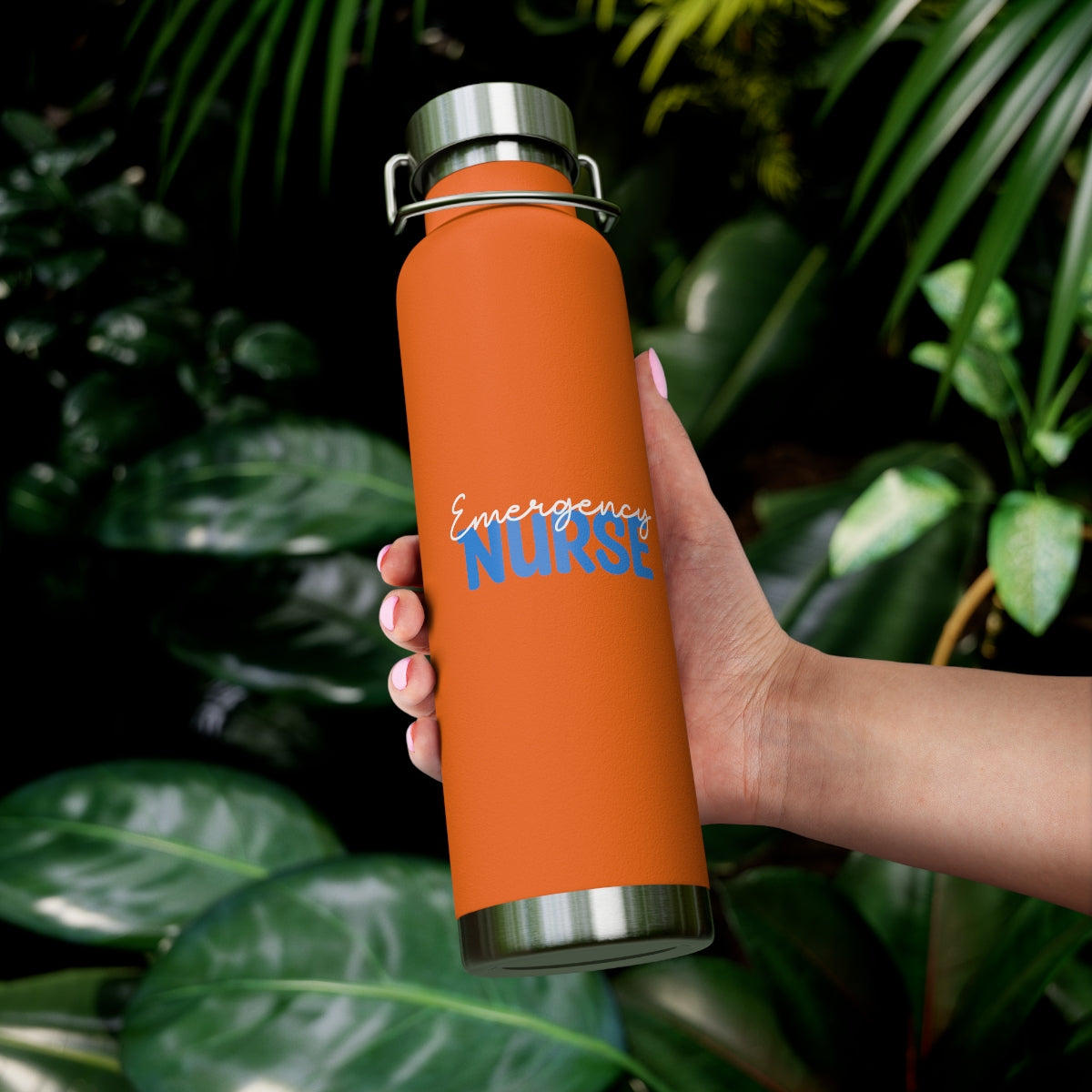 Emergency Nurse Copper Vacuum Insulated Bottle, 22oz