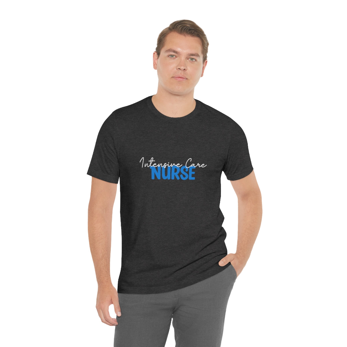 Intensive Care Nurse Unisex Jersey Short Sleeve Tee