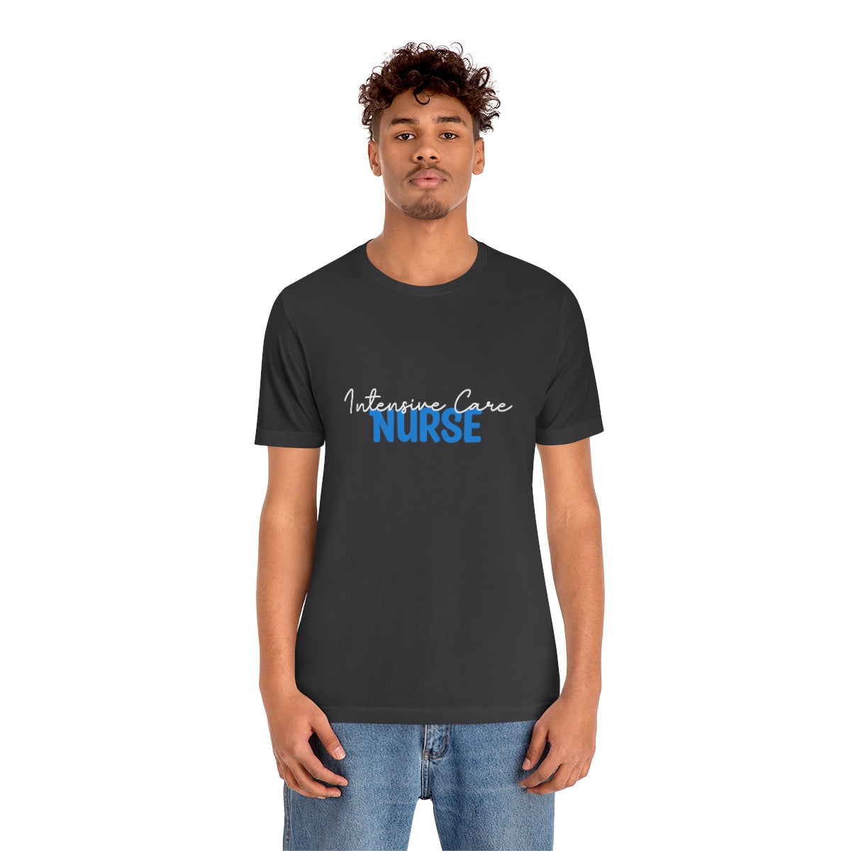 Intensive Care Nurse Unisex Jersey Short Sleeve Tee