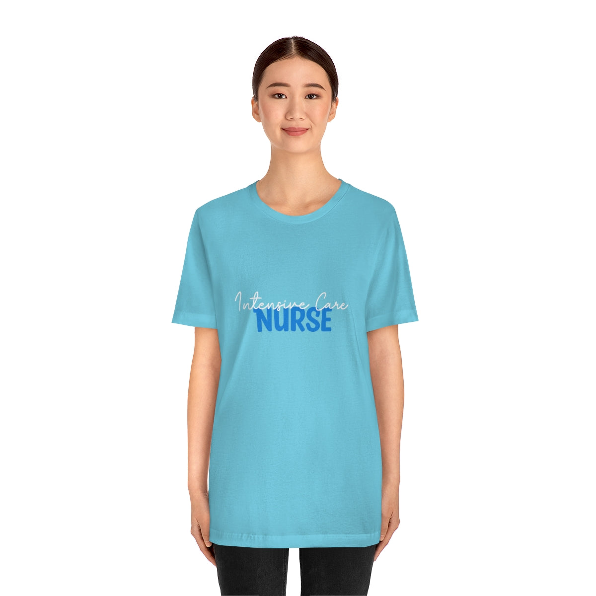 Intensive Care Nurse Unisex Jersey Short Sleeve Tee