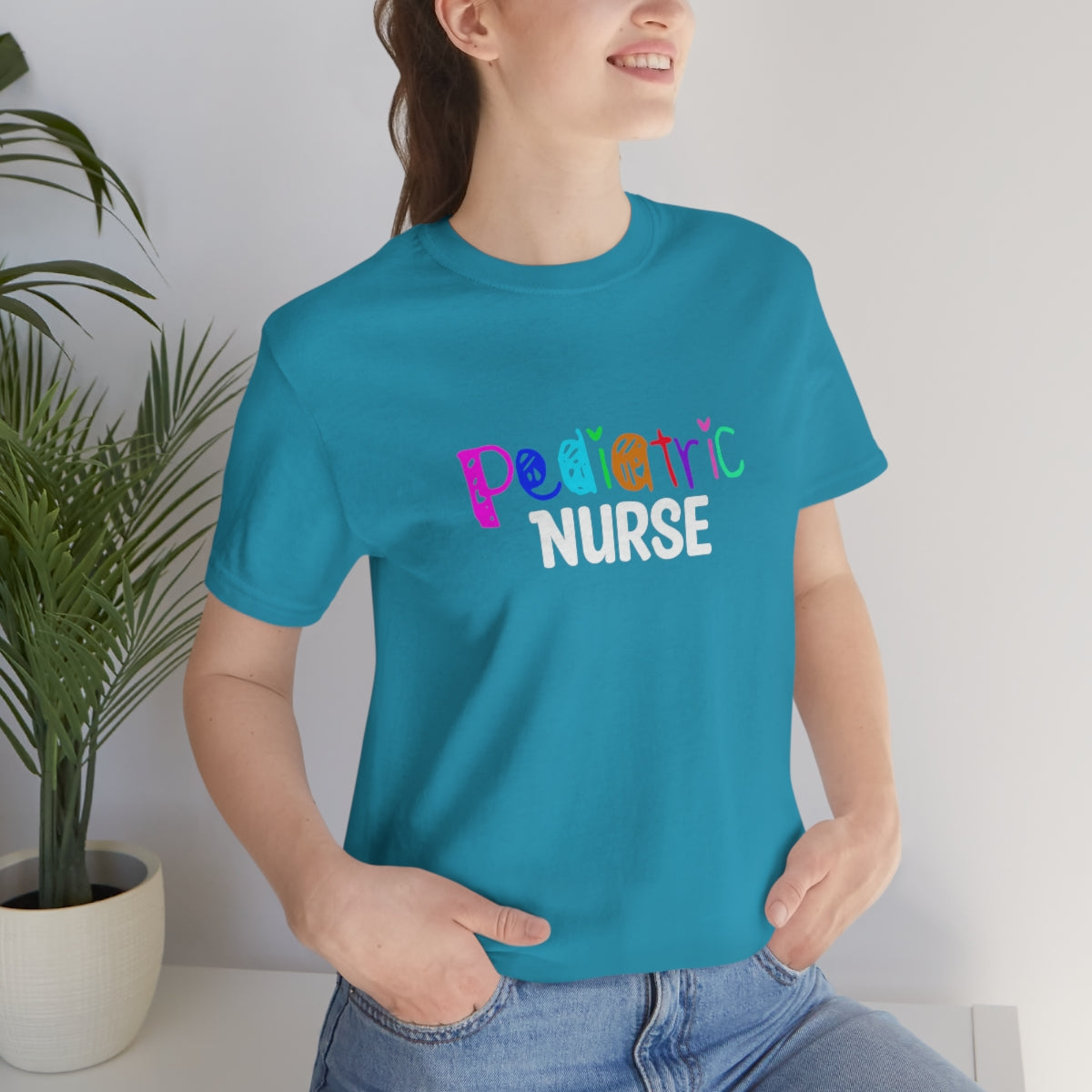 Pediatric Nurse Unisex Jersey Short Sleeve Tee