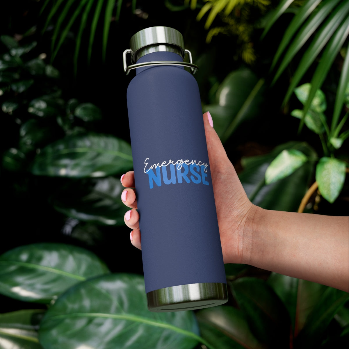 Emergency Nurse Copper Vacuum Insulated Bottle, 22oz