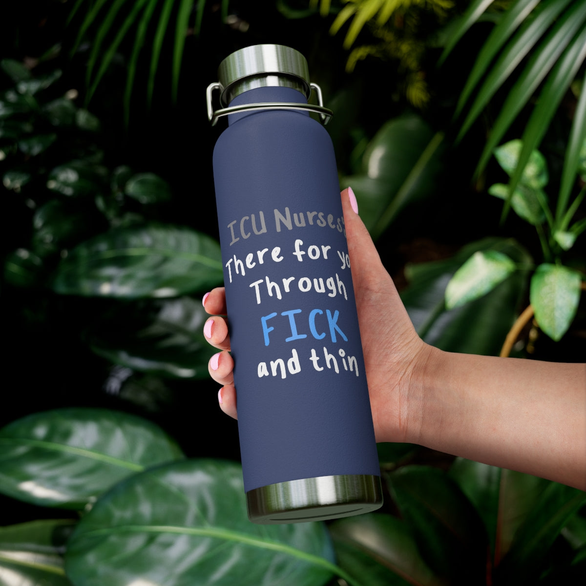 Fick and Thin Copper Vacuum Insulated Bottle, 22oz