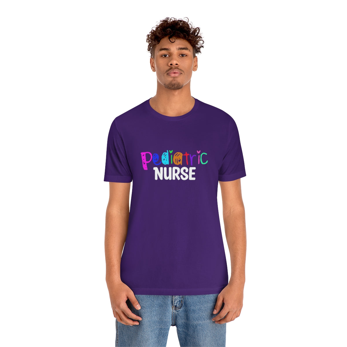 Pediatric Nurse Unisex Jersey Short Sleeve Tee