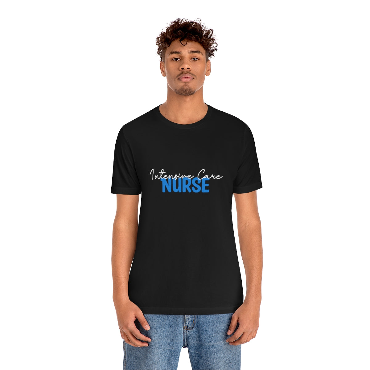 Intensive Care Nurse Unisex Jersey Short Sleeve Tee
