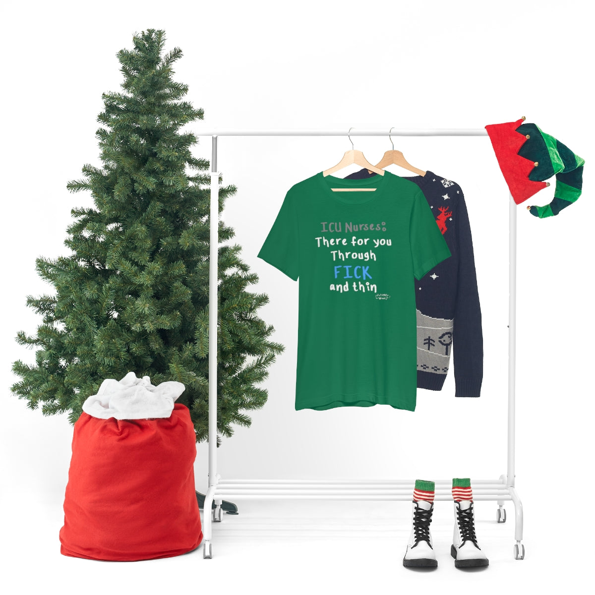 Fick and Thin Unisex Jersey Short Sleeve Tee
