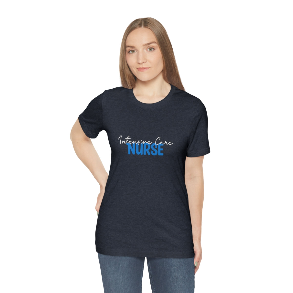 Intensive Care Nurse Unisex Jersey Short Sleeve Tee