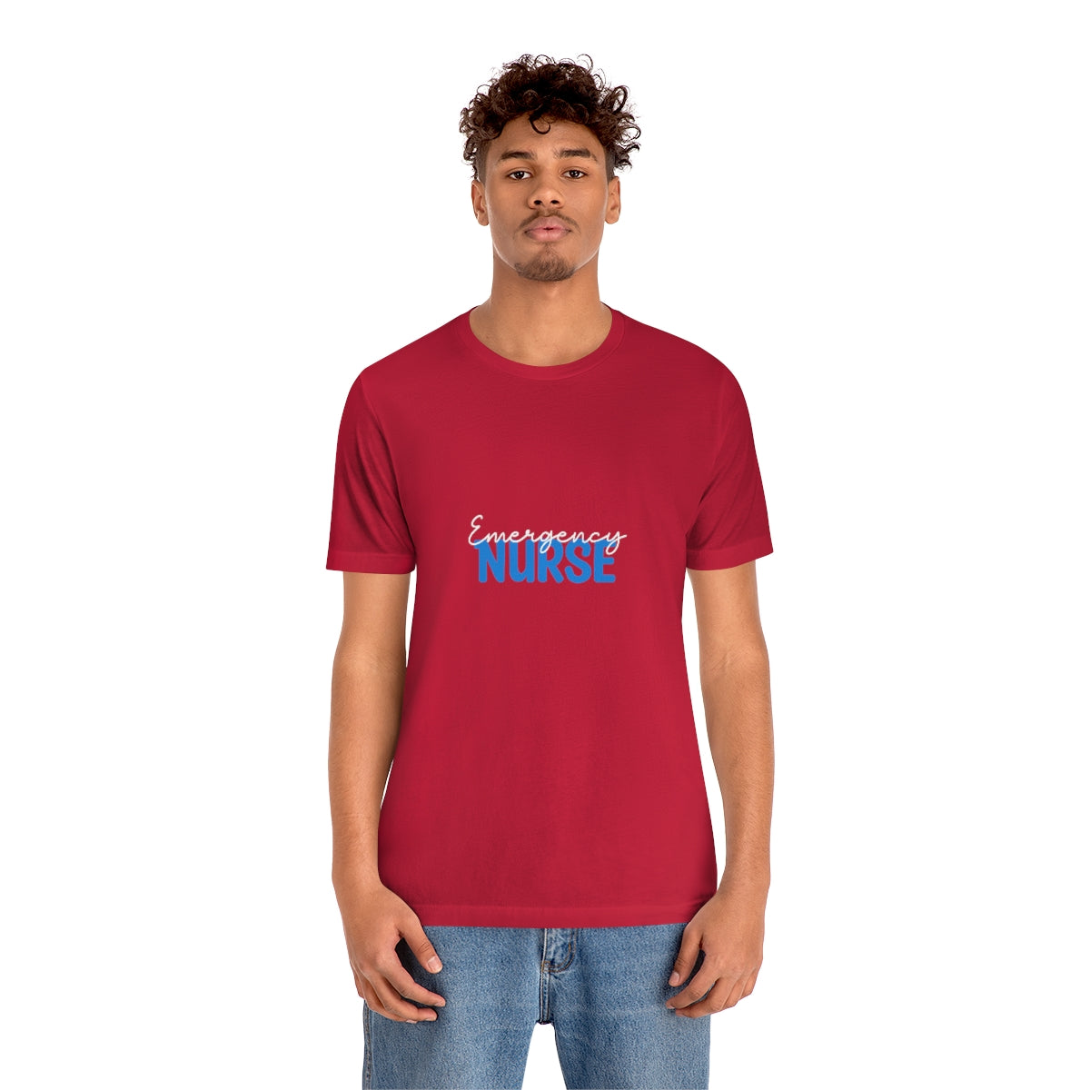 Emergency Nurse Unisex Jersey Short Sleeve Tee