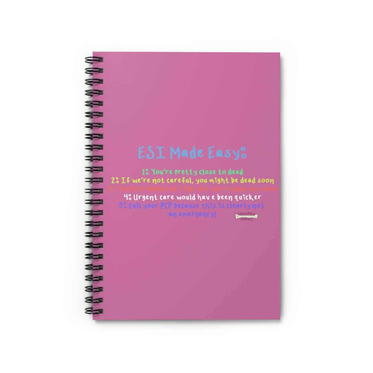 ESI Made Easy Spiral Notebook