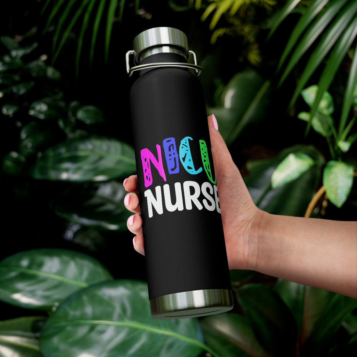 NICU Nurse Copper Vacuum Insulated Bottle, 22oz