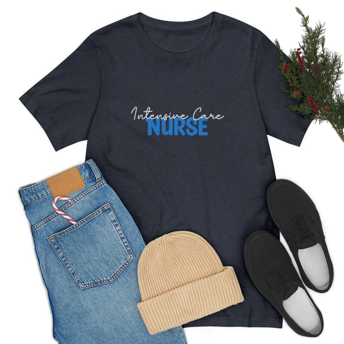 Intensive Care Nurse Unisex Jersey Short Sleeve Tee