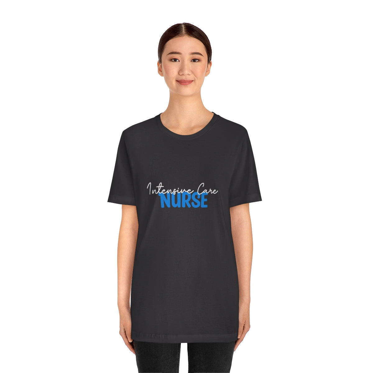 Intensive Care Nurse Unisex Jersey Short Sleeve Tee