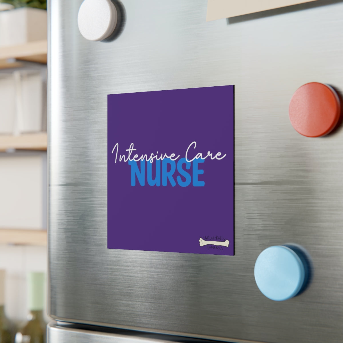 Intensive Care Nurse Square Magnet