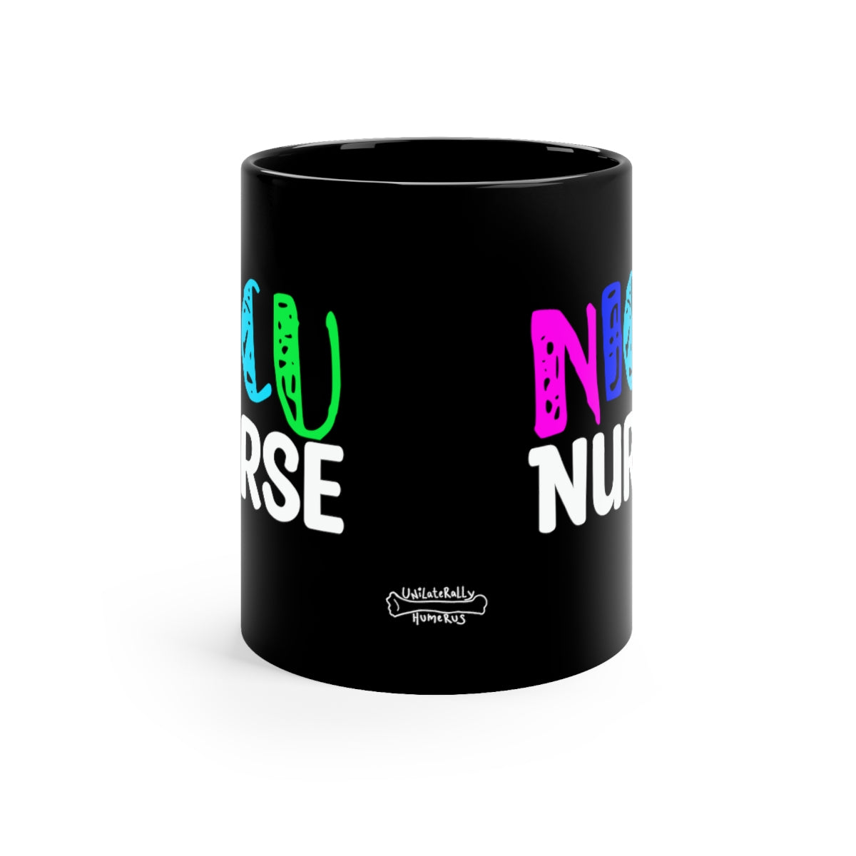 NICU Nurse 11oz Black Mug