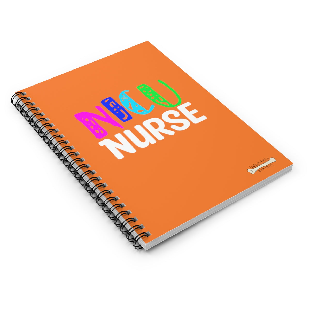 NICU Nurse Spiral Notebook - Ruled Line