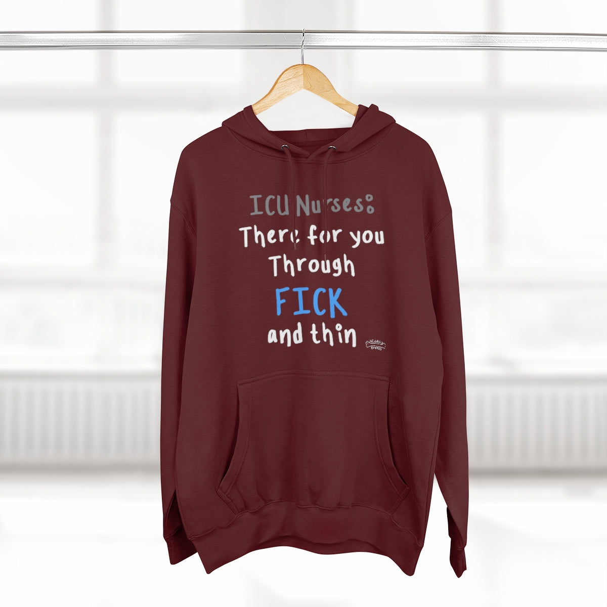 Fick and Thin Unisex Premium Pullover Hoodie