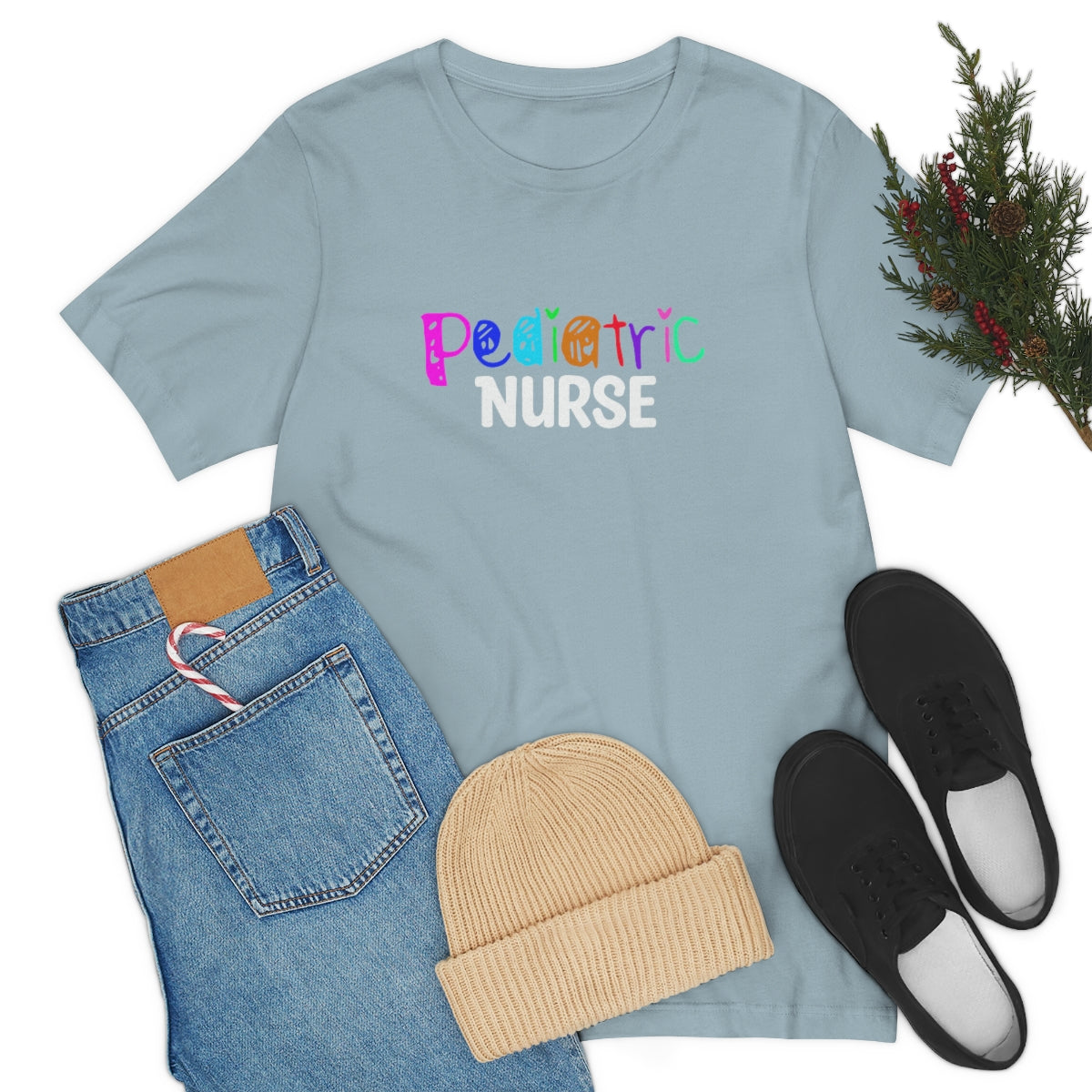 Pediatric Nurse Unisex Jersey Short Sleeve Tee