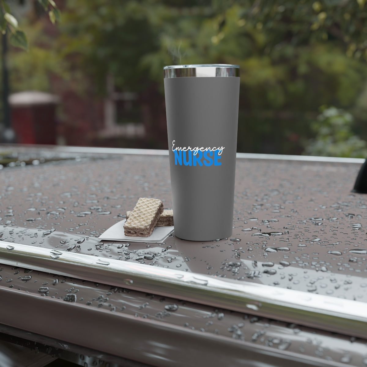 Emergency Nurse Copper Vacuum Insulated Tumbler, 22oz