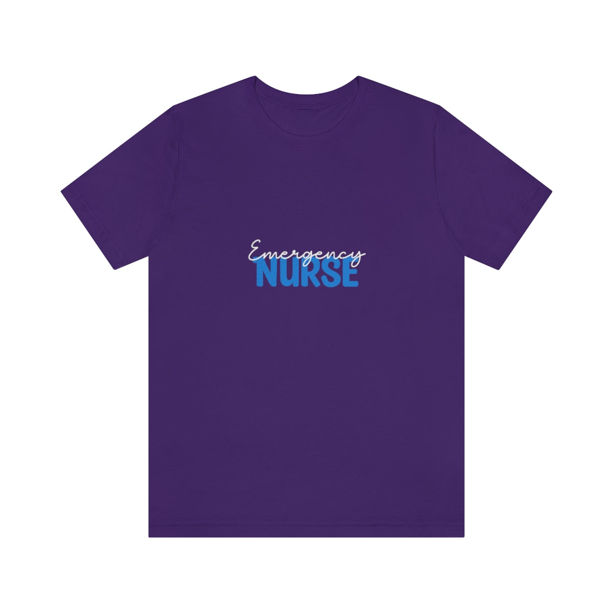Emergency Nurse Unisex Jersey Short Sleeve Tee