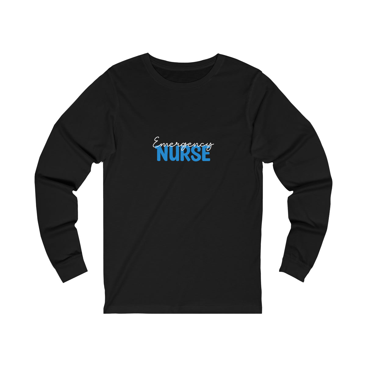 Emergency Nurse Unisex Jersey Long Sleeve Tee