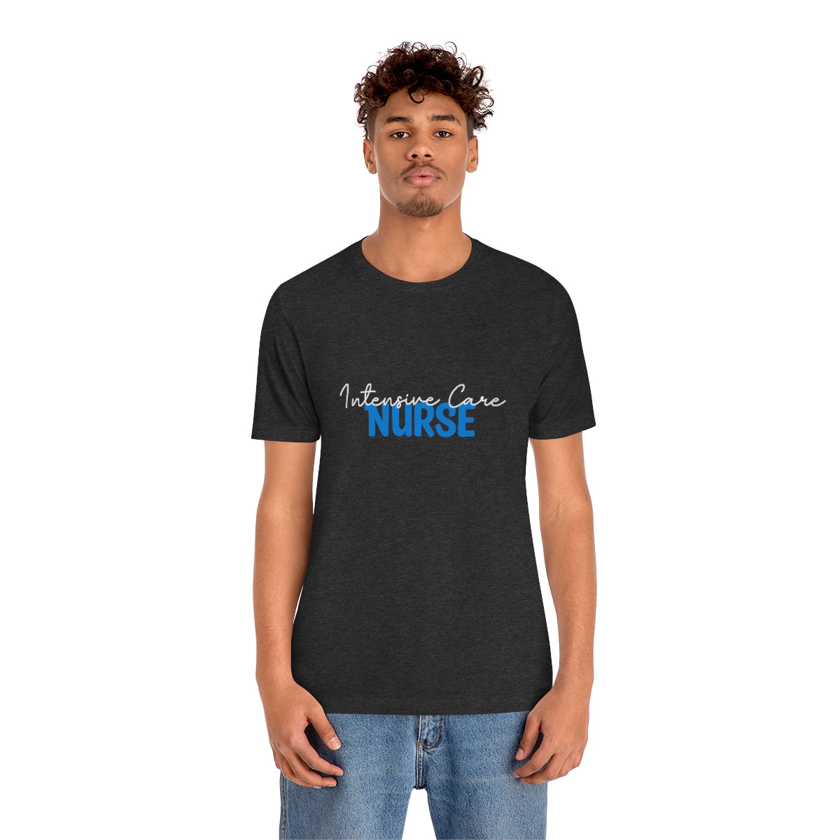 Intensive Care Nurse Unisex Jersey Short Sleeve Tee