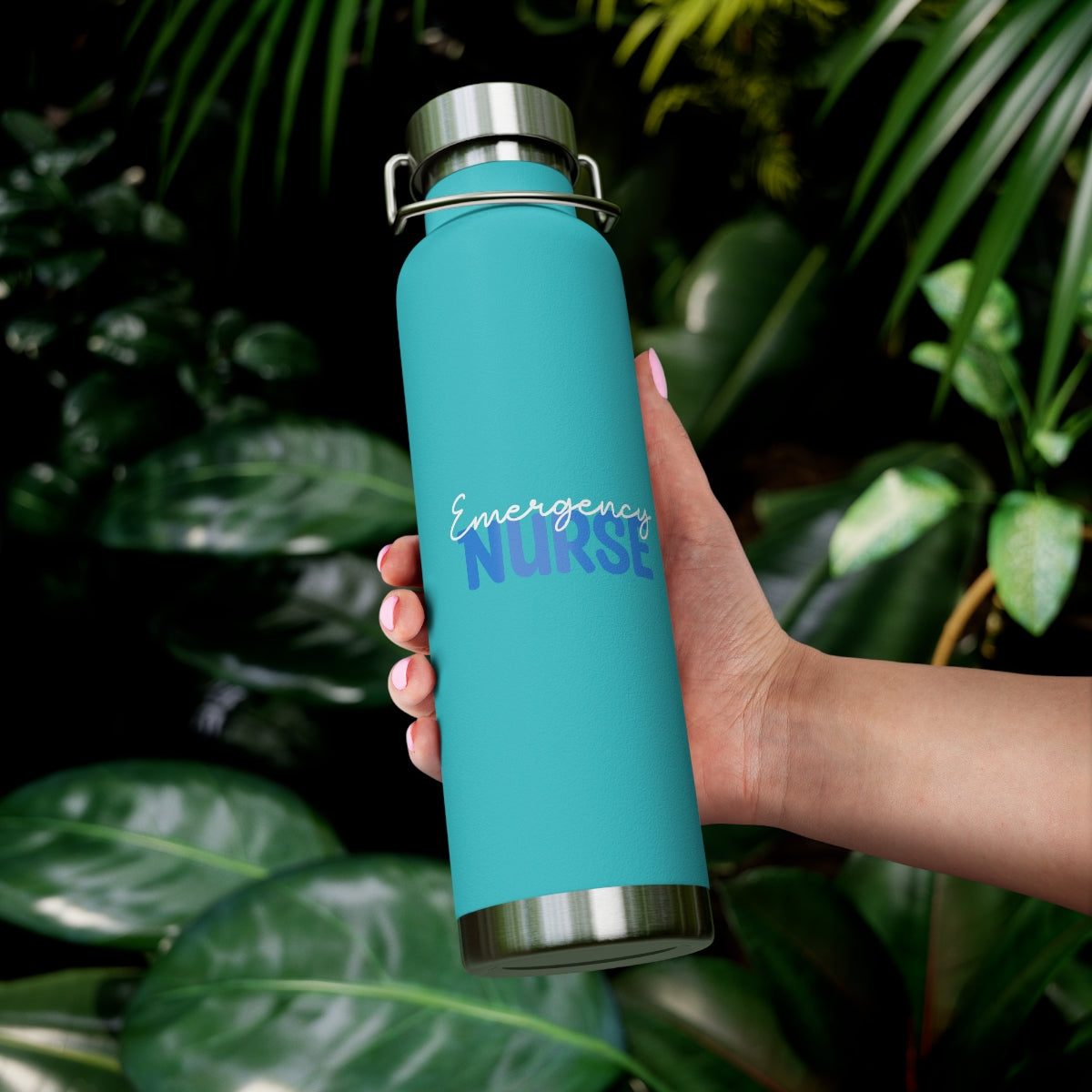 Emergency Nurse Copper Vacuum Insulated Bottle, 22oz