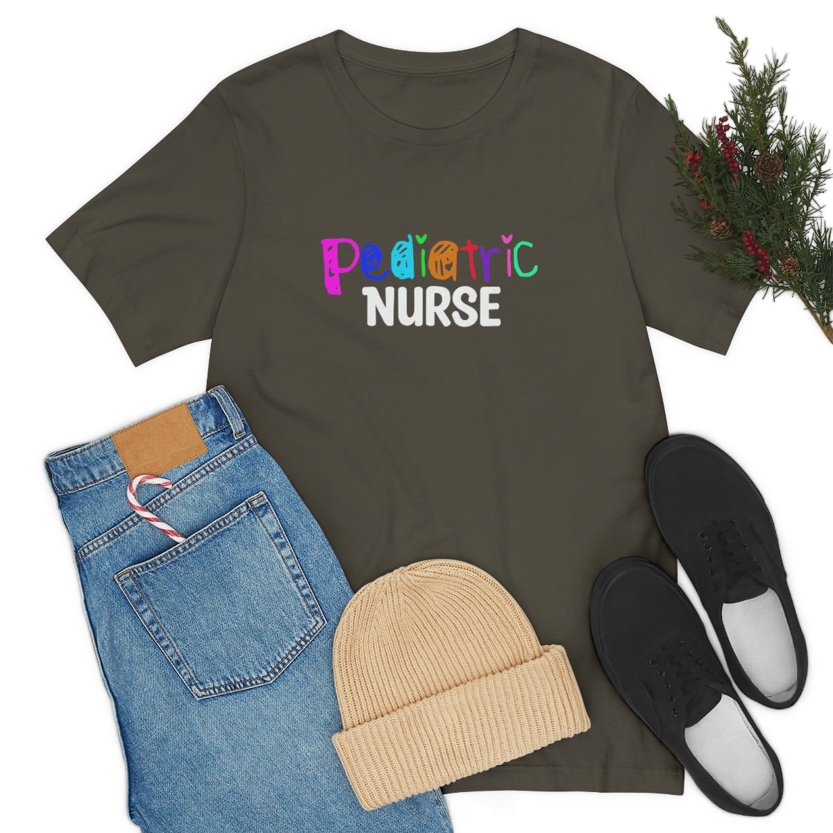 Pediatric Nurse Unisex Jersey Short Sleeve Tee