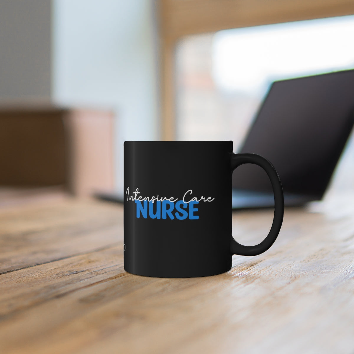 Intensive Care Nurse 11oz Black Mug