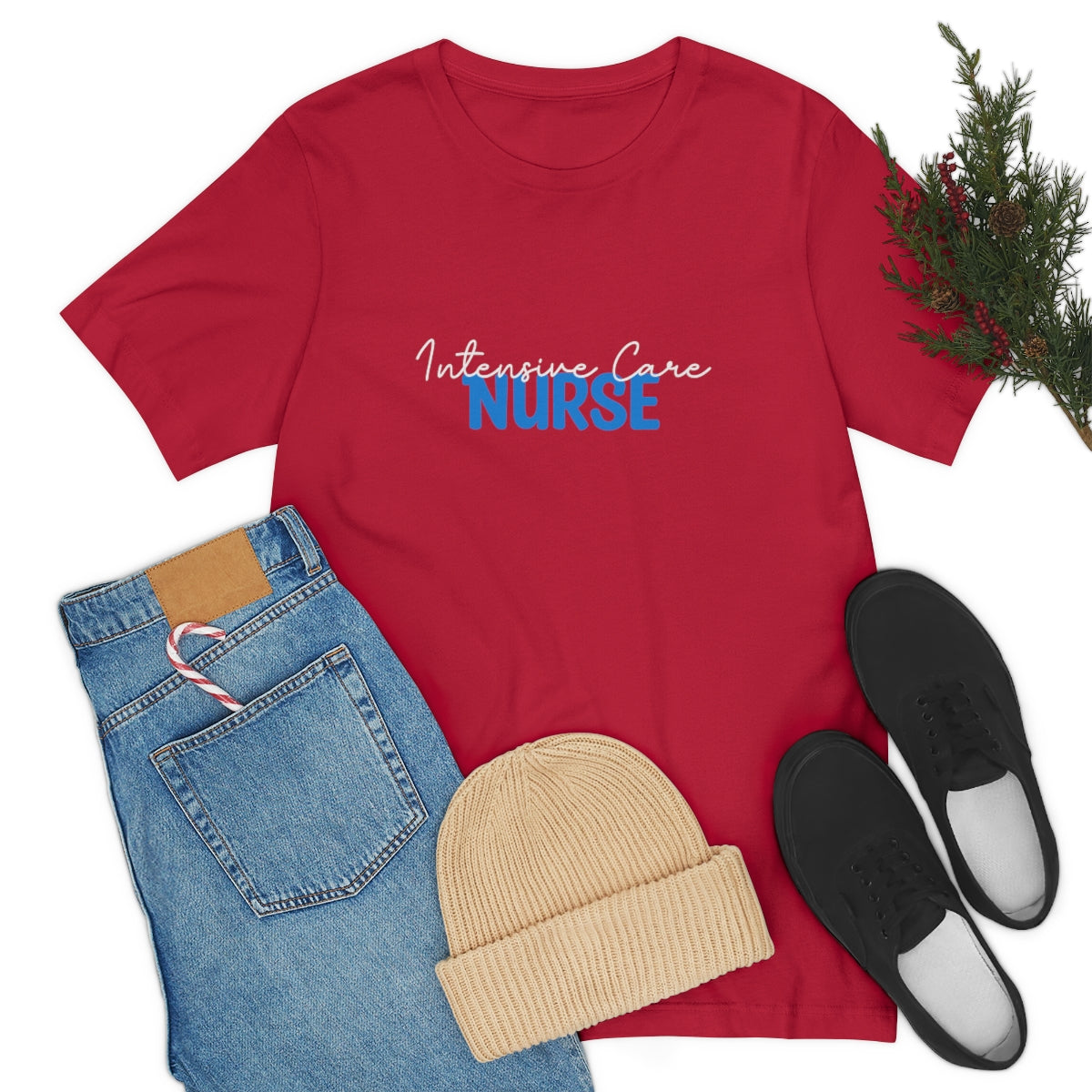 Intensive Care Nurse Unisex Jersey Short Sleeve Tee